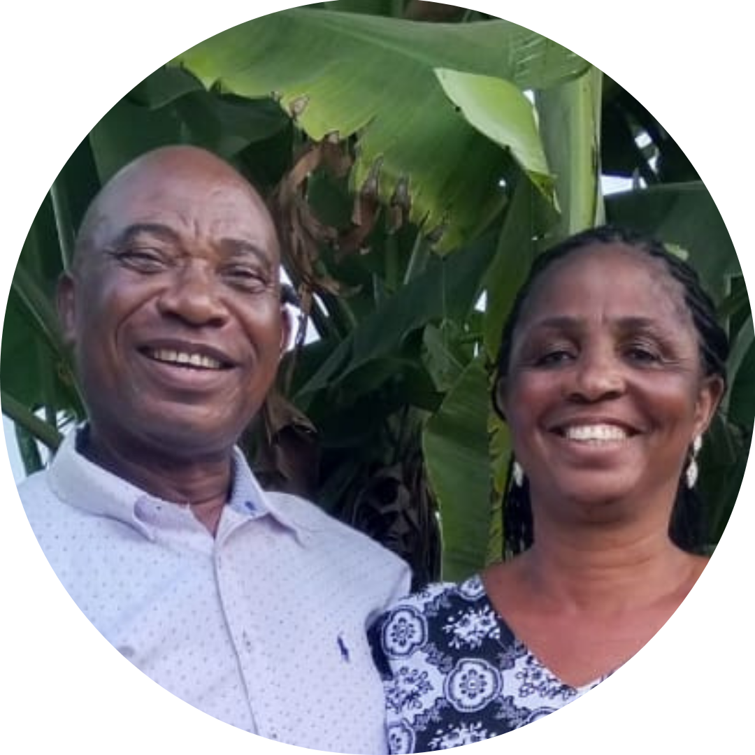 Modeste and Lucie Mutshiawudi Mbombo